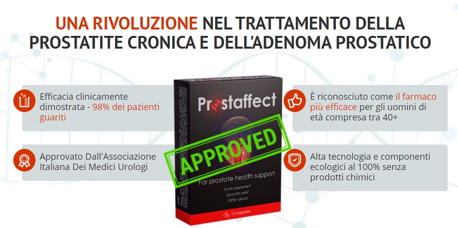 Prostaffect: sollievo per la prostatite cronica Dove acquistare? Prezzo ...
