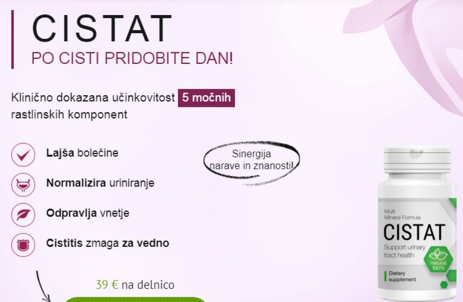 ᐉ Cistat v lekarni - [50% popust] Cena - Prava zdravniška mnenja ...